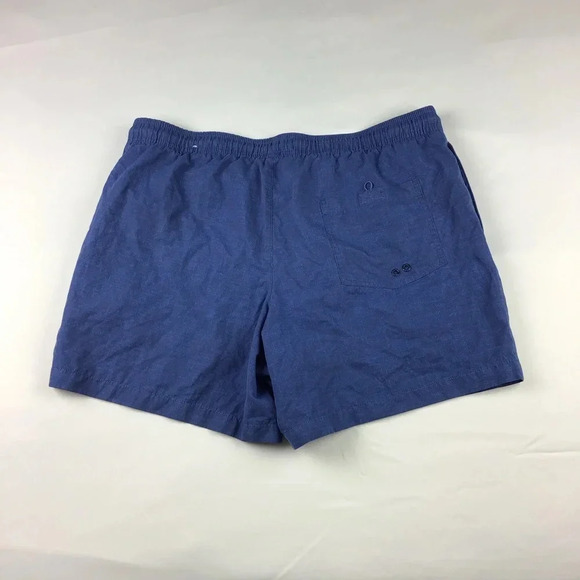 American Eagle Men’s Swim Trunks Shorts Drawstrings Blue Size Large - Picture 5 of 7